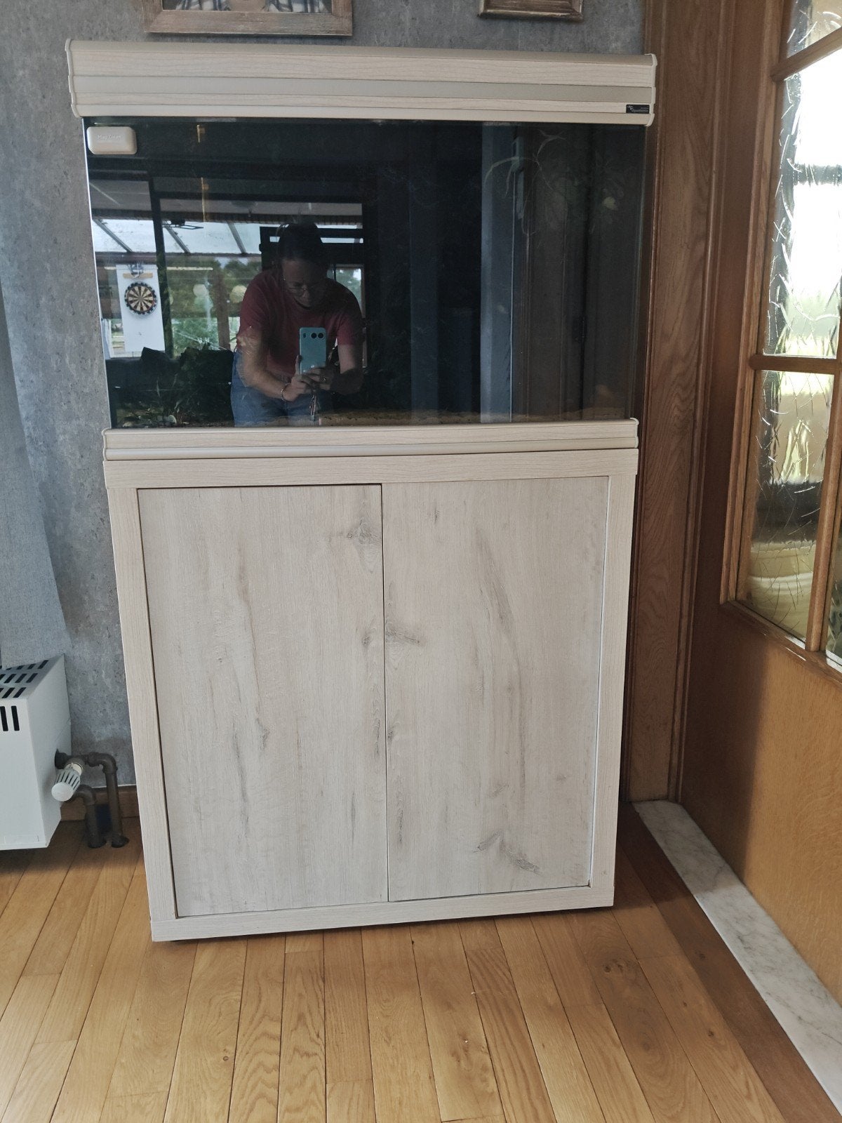 mooi aquarium aqualantis 80cm met buitenfilter!, Vis, Zoetwatervis