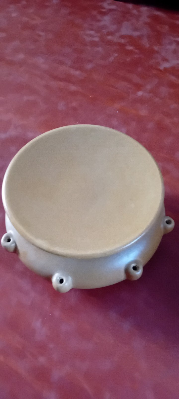 Lampe à  huile en céramique artisanale
