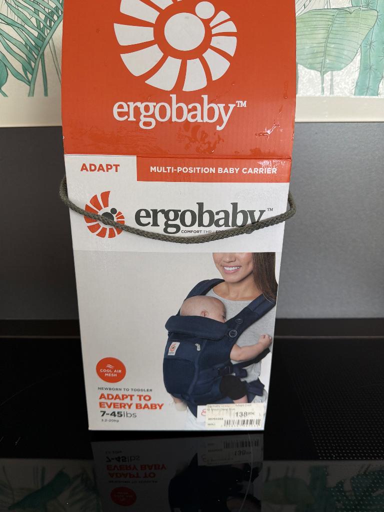 Ergobaby adapt draagzak, Kinderen en Baby's, Buik of Rug, Zo goed als nieuw, Draagzak, Ophalen