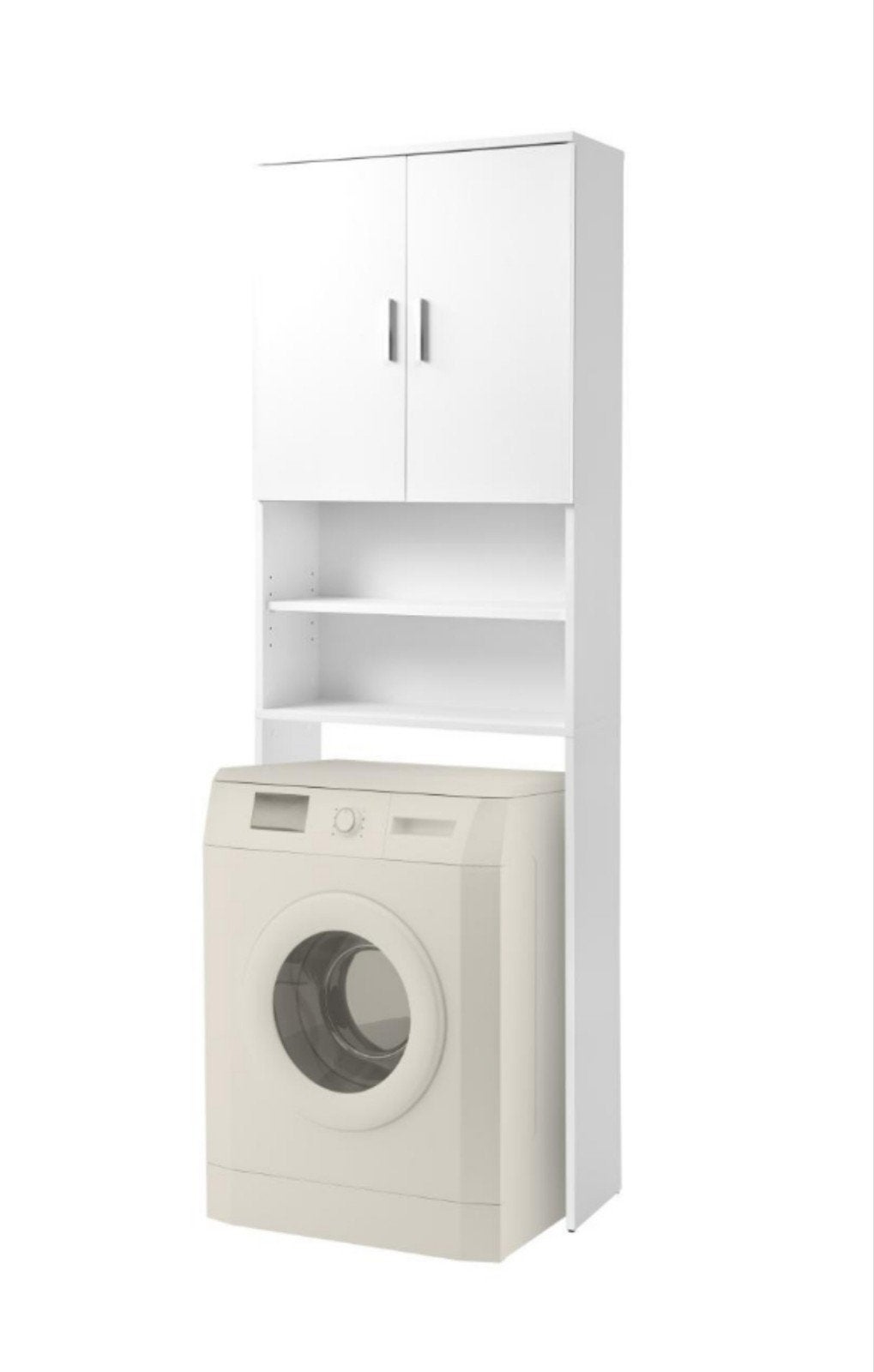 Handige kast voor wasmachine, Ophalen