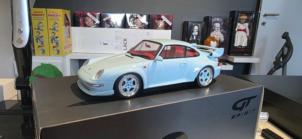 Porsche 911 (993) GT Coppa Florio Coupé 1:18 GT-Spirit, Enlèvement ou Envoi, Comme neuf, Voiture, Autres marques