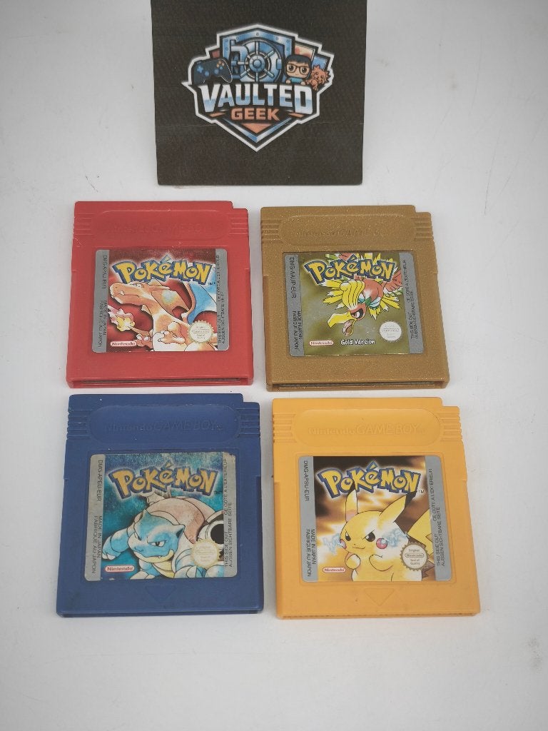 Pokémon Game Boy Games Red Blue Yellow Gold, Games en Spelcomputers, Ophalen of Verzenden, Zo goed als nieuw, Role Playing Game (Rpg)