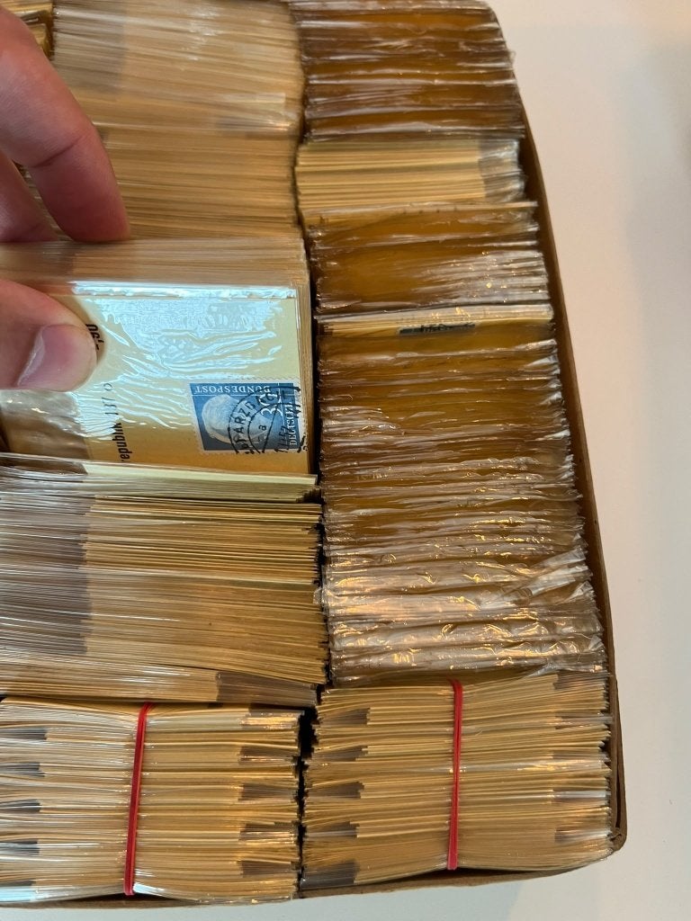 2 dozen bundels 1 doos brd 1 serie, Timbres & Monnaies, Enlèvement ou Envoi