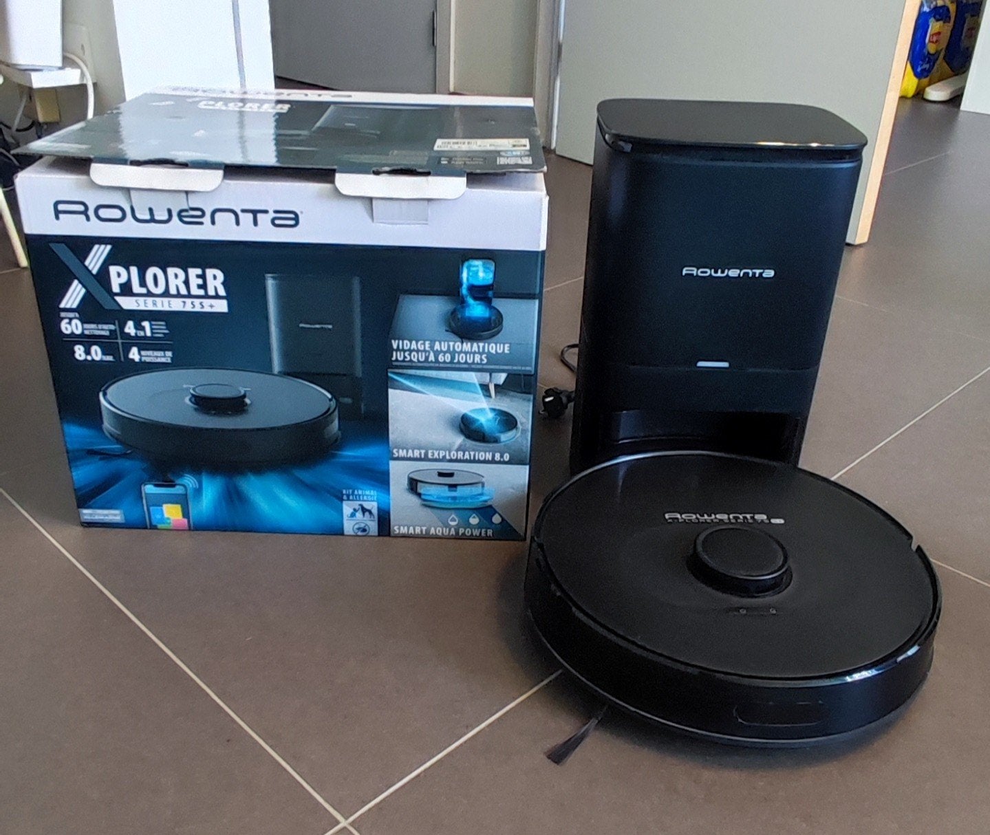 Rowenta robotstofzuiger, Elektronische apparatuur, Ophalen, Zo goed als nieuw, Robotstofzuiger, Rowenta