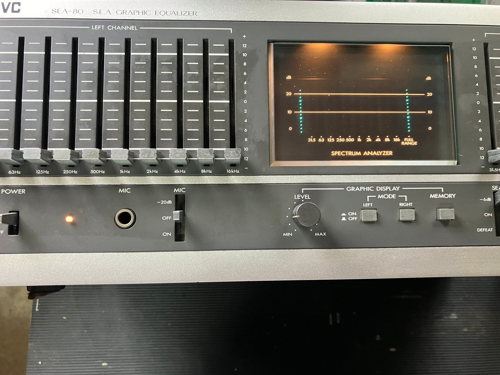 JVC SEA-80 equalizer, Enlèvement, Comme neuf, JVC
