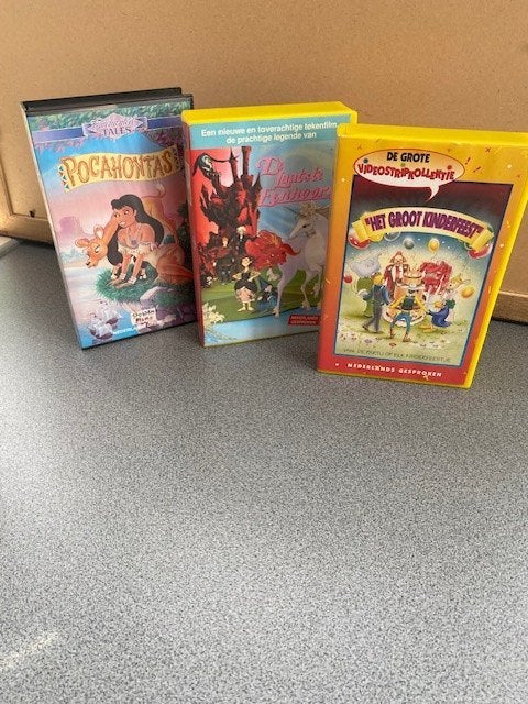 Kinderfilms, Cd's en Dvd's, Ophalen, Gebruikt, Alle leeftijden, Kinderprogramma's en -films