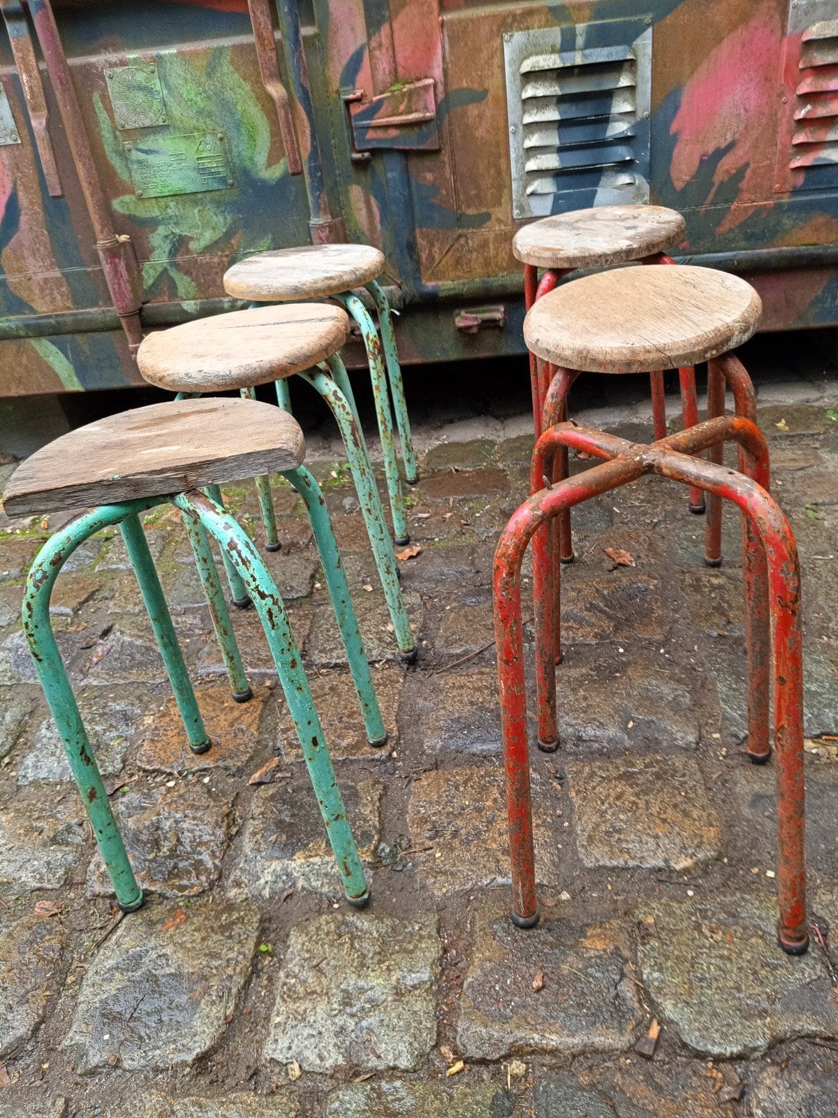6x krukjes 3groene 3rode projectje, Ophalen