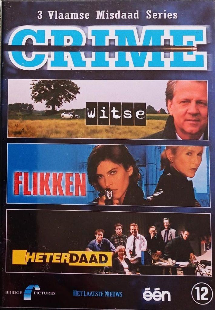 dvd CRIME  3 VLAAMSE MISDAADSERIES, Ophalen of Verzenden, Zo goed als nieuw