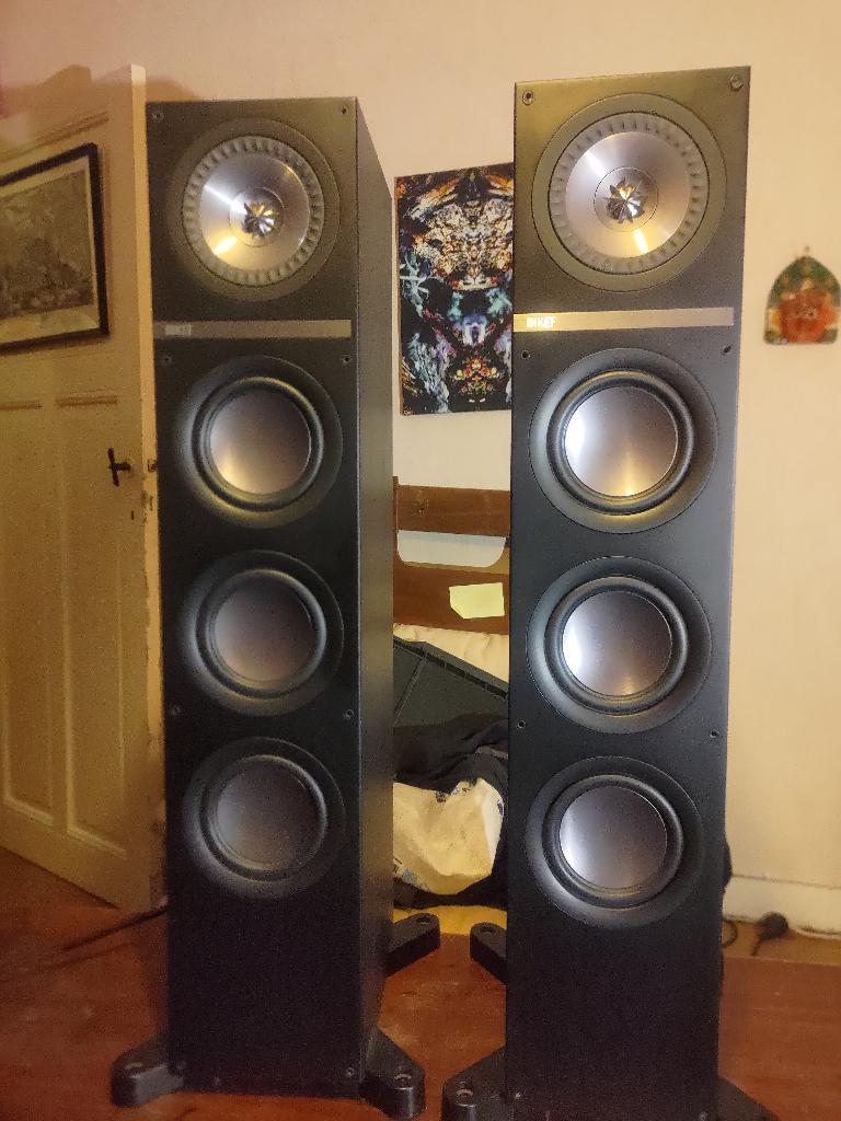 KEF Q 500  (2010), TV, Hi-fi & Vidéo, Autres marques, Enlèvement, Utilisé, Haut-parleurs Frontaux, Arrière ou Stéréo