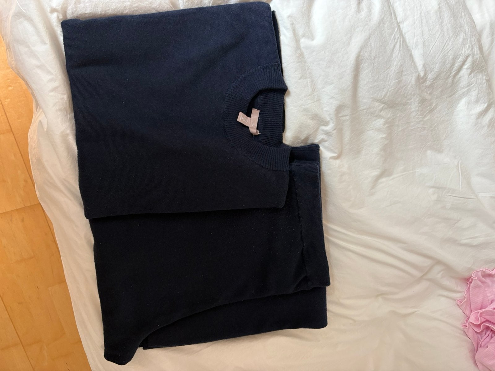 Costume d'entraînement/de maison h&m bleu, Enlèvement ou Envoi, Comme neuf, Taille 42/44 (L), Bleu
