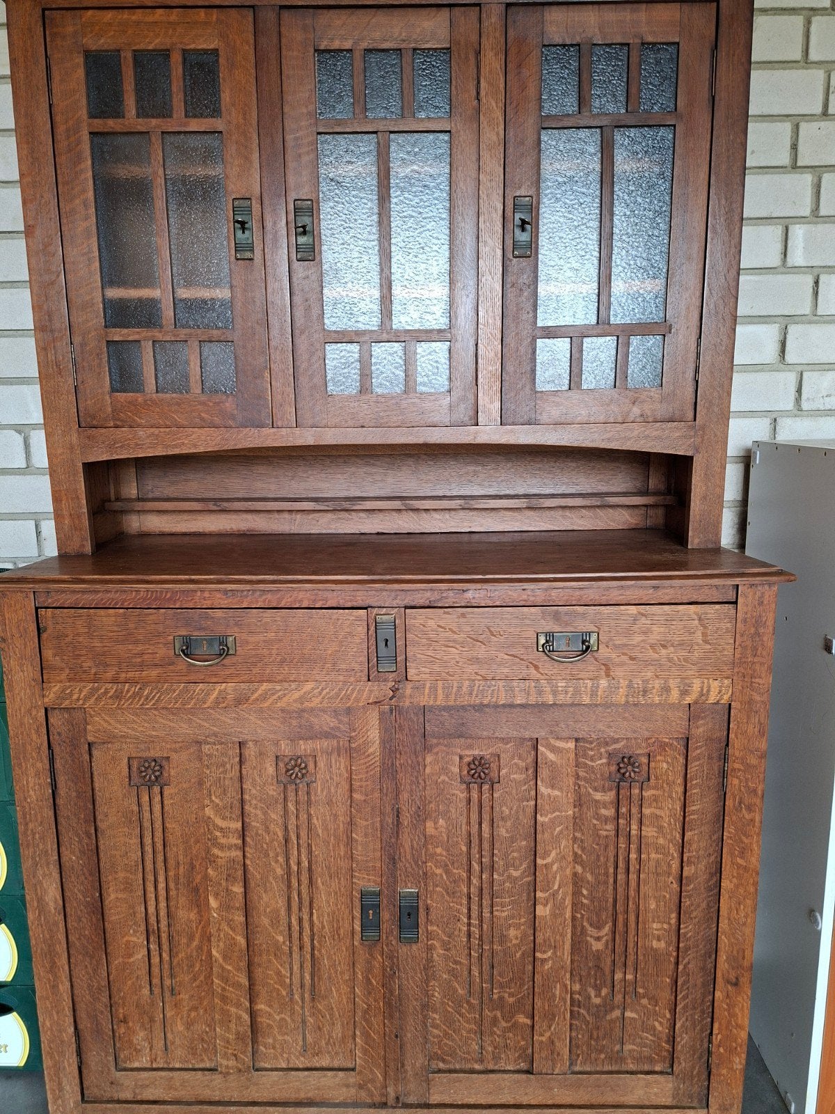 Buffet en chêne., Enlèvement