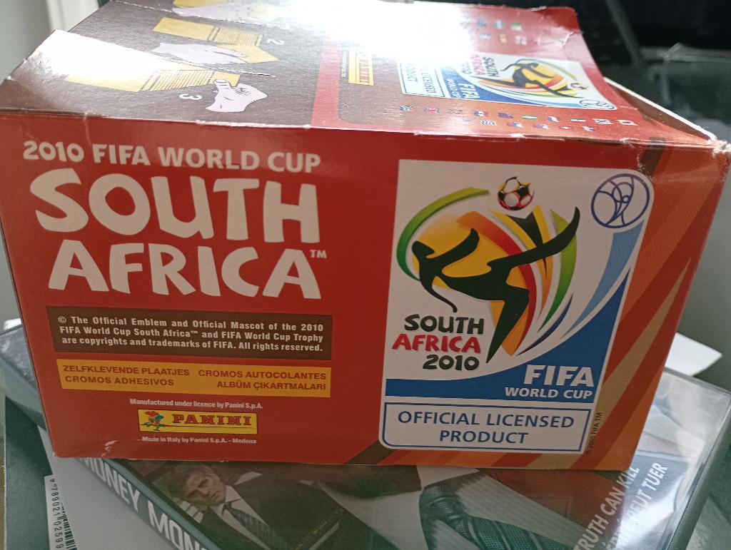Panini stickerdoos FIFA WK 2010 Zuid-Afrika, Hobby en Vrije tijd, Ophalen of Verzenden, Nieuw, Stickers en Plaatjes