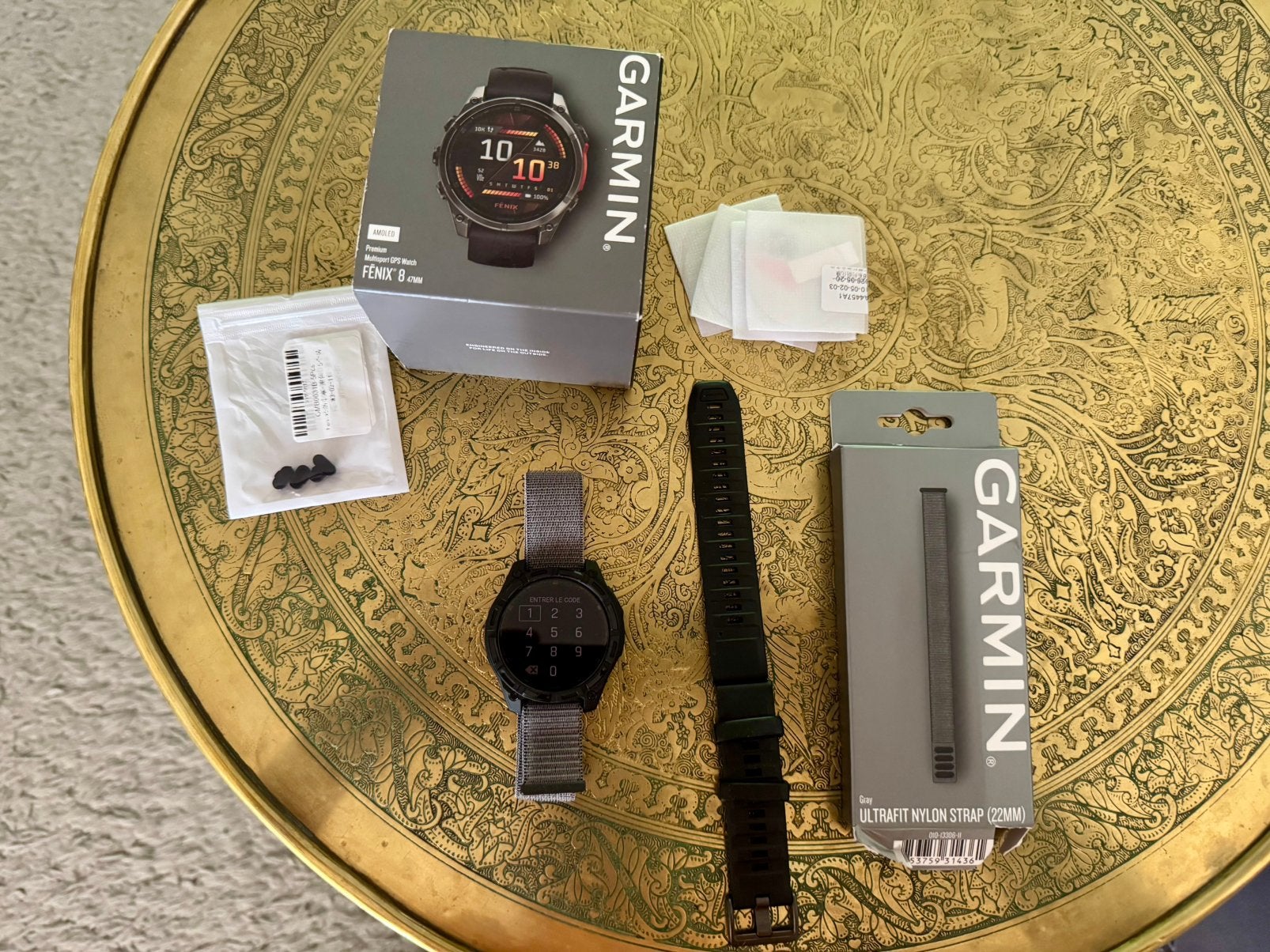 Verkoop een Garmin fenix 8 47 mm amoled-monitor, Ophalen, Polshorloge, Overige merken