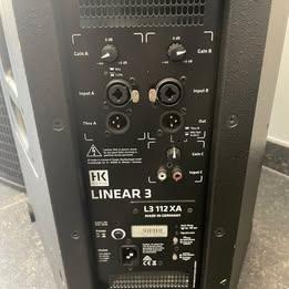 HK Audio L3 112 FA actieve 12 inch fullrange luidsprekers, Ophalen, Zo goed als nieuw