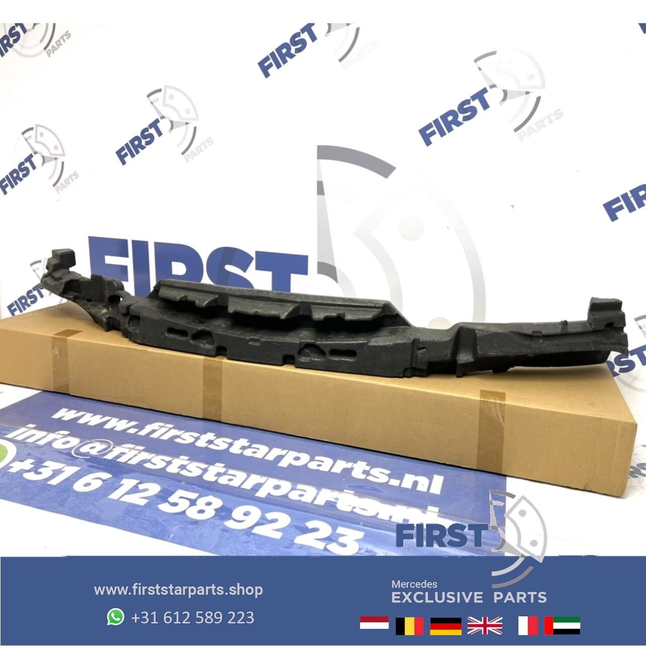 W222 BUMPER SCHOKDEMPER PIEPSCHUIM S KLASSE AMG LINE W222 S3, Gebruikt, -, Ophalen of Verzenden, -