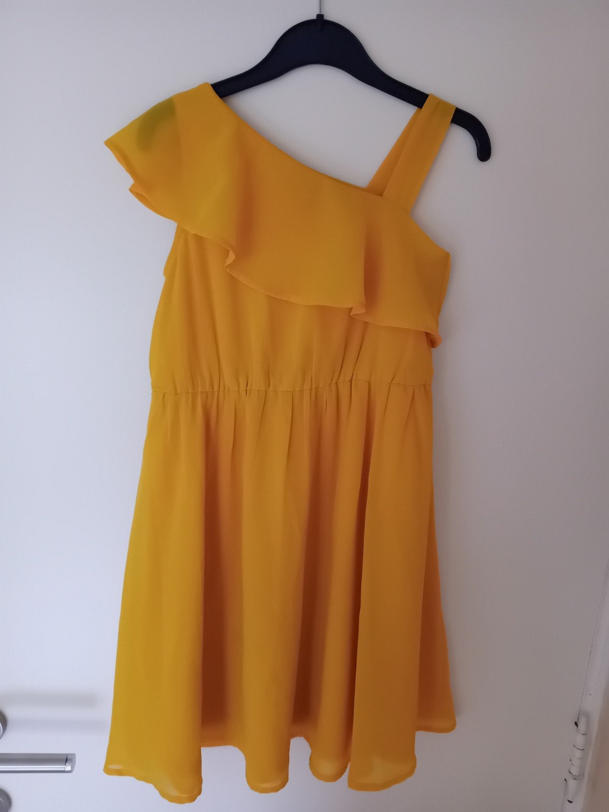 Gele zomerjurk, Kinderen en Baby's, Kinderkleding | Maat 122, Lemon beret, Meisje, Ophalen of Verzenden, Zo goed als nieuw
