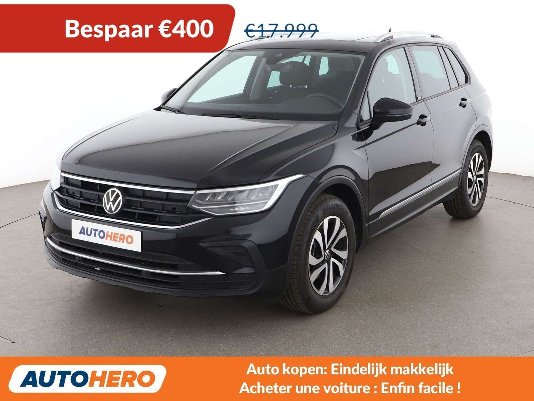 Volkswagen Tiguan 1.5 TSI ACT Active (bj 2023), Voorwielaandrijving, Stof, 1504 kg, Lichtsensor