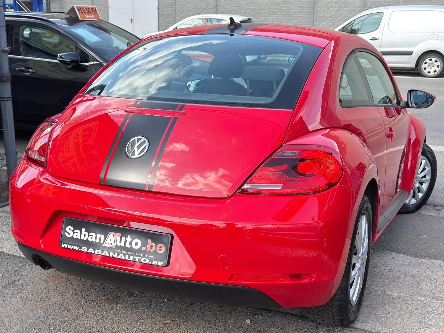 Volkswagen Bettle 1.2 Tsi Édition Speciale 2012, Autos, Rouge, Euro 5, Achat, Entreprise