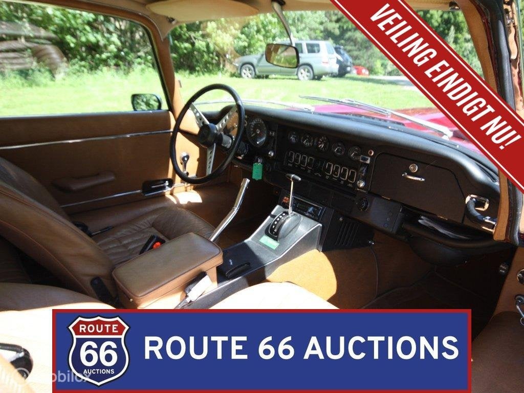 Jaguar E-Type Coupe S3 | 1972 | Route 66 Auctions, Zwart, Bedrijf, Handgeschakeld, Overige carrosserie
