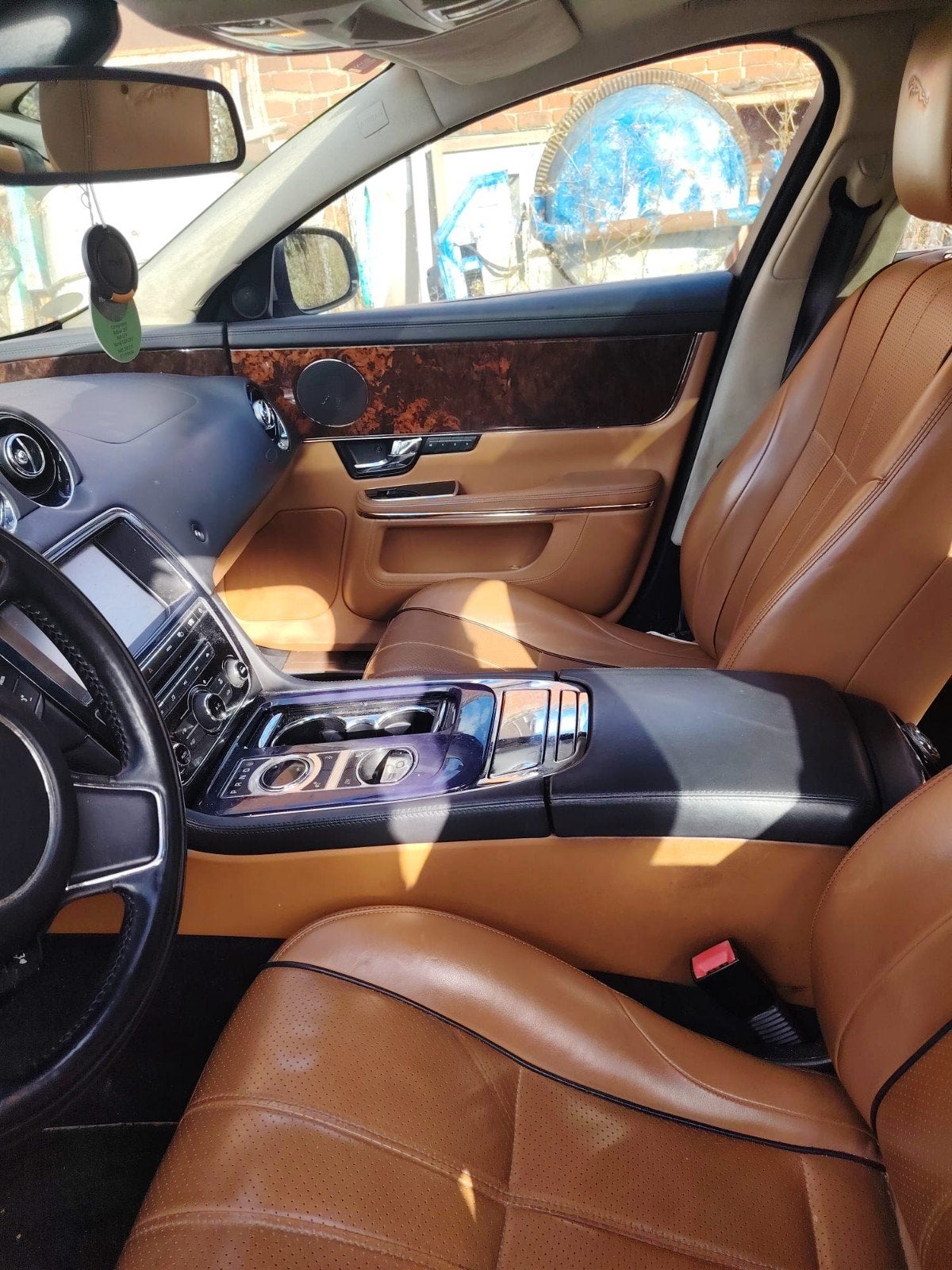 jaguar xj long chassis 3.0d v6 2010 moteur calé, Auto's, Automaat, XJ, Bruin, Particulier