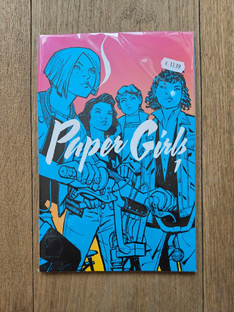 Paper Girls deel 1, Amerika, Nieuw, Brian K. Vaughan, Ophalen