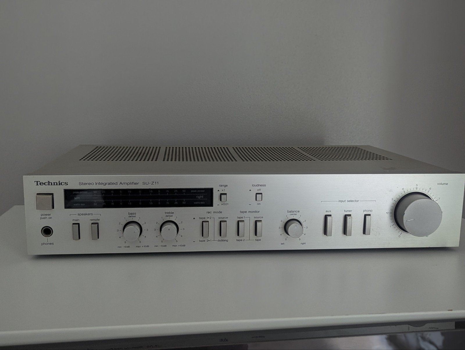 Technics SU-Z11 Vintage versterker, Ophalen of Verzenden, Stereo
