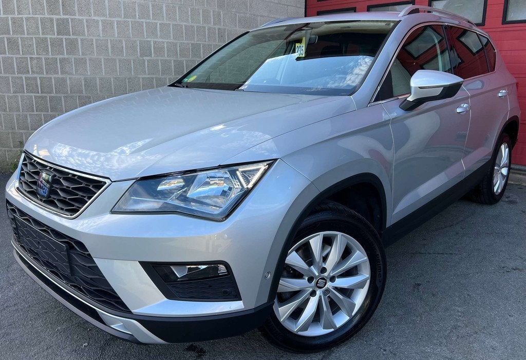 SEAT Ateca 1.6 CR TDI Ecomotive Move! + NAVI + CAR-PASS, Autos, Argent ou Gris, Achat, Euro 6, Entreprise