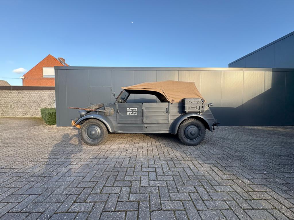 Volkswagen Kubelwagen typ 82, Auto's, Particulier, Te koop, Standkachel, MG