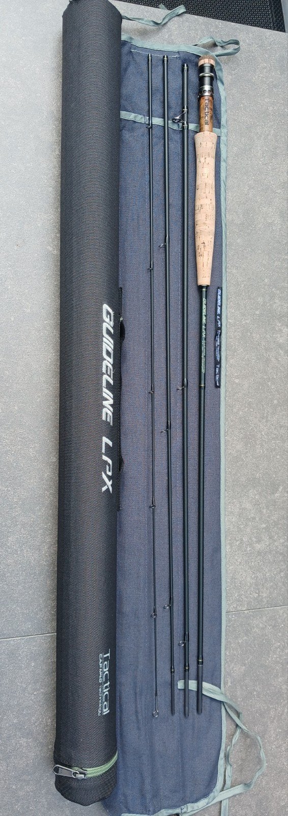 canne a mouche Guideline  Tactical  9'9 #3, moulin, soie, Enlèvement ou Envoi