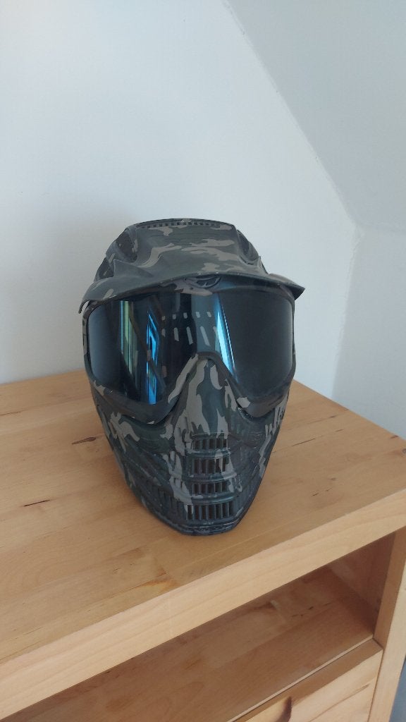 2 paintballhelmen, Sport en Fitness, Schietsport-accessoires, Ophalen, Zo goed als nieuw