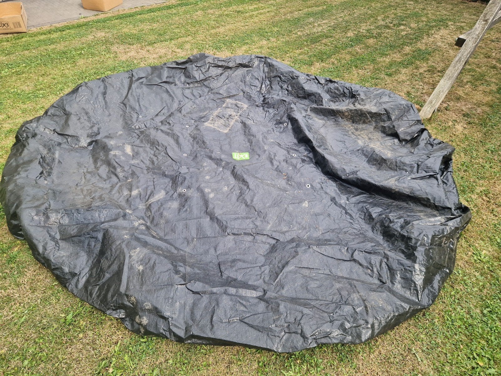 EXIT Weather Cover trampoline 12 ft / 366 cm, Kinderen en Baby's, Speelgoed | Buiten | Trampolines, Ophalen, Gebruikt