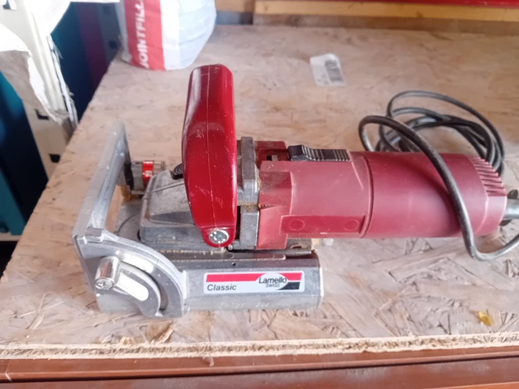Lamello groeffrees machine, Enlèvement, Comme neuf, Coupeuse à lame
