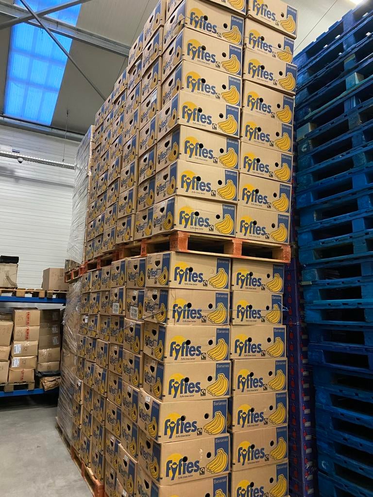 Bananendozen CONTINUE VOORRAAD, Ophalen, Zo goed als nieuw