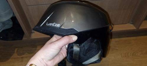 Grijze skihelm Wedze voor tieners, Sport en Fitness, Ophalen of Verzenden, Gebruikt, Ski, Kleding