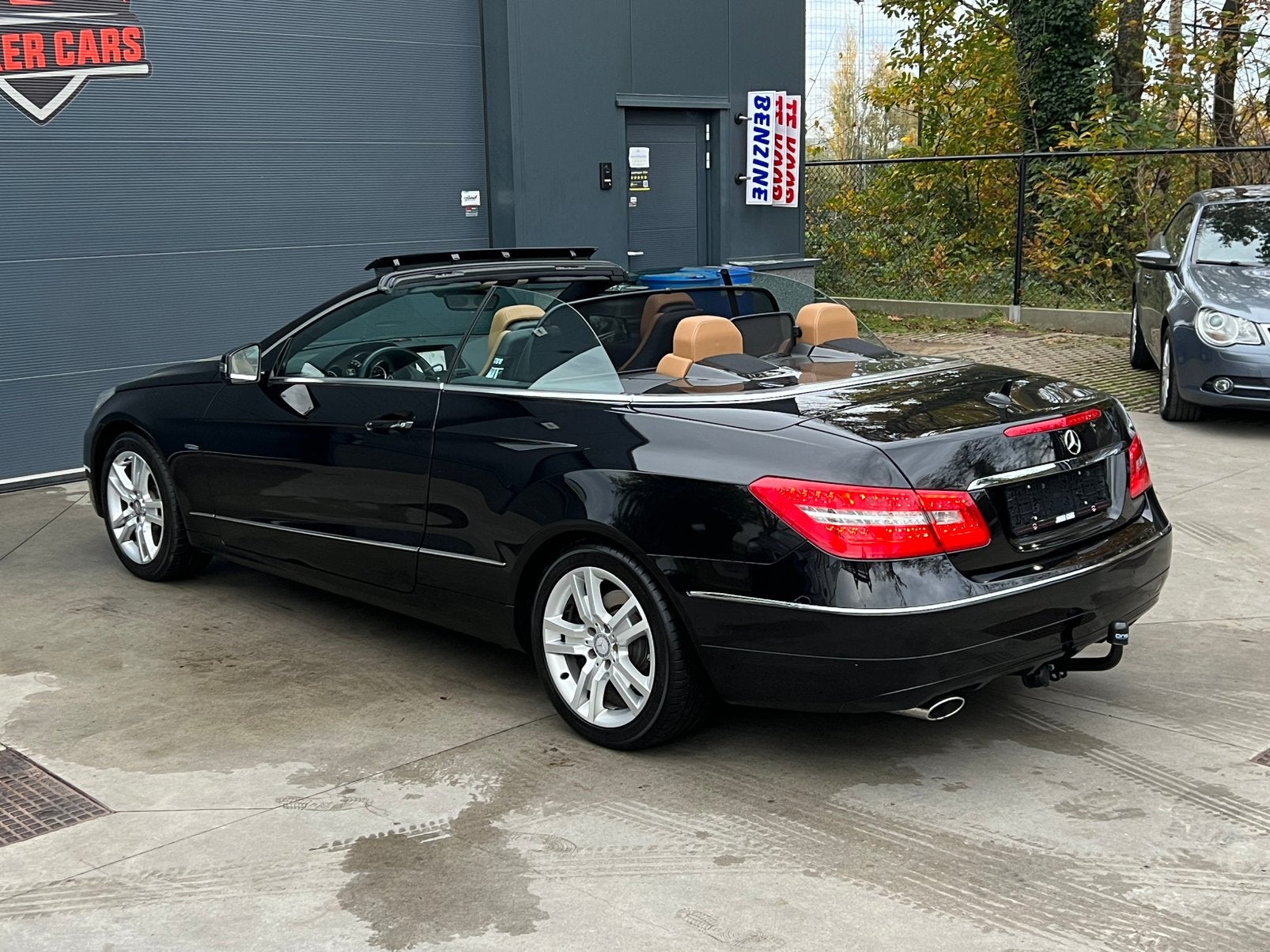 Mercedes-Benz E 220 CDI Cabrio Avantgarde Camera Navi Xenon, Auto's, Mercedes-Benz, Automaat, 4 cilinders, Cabriolet, Zwart