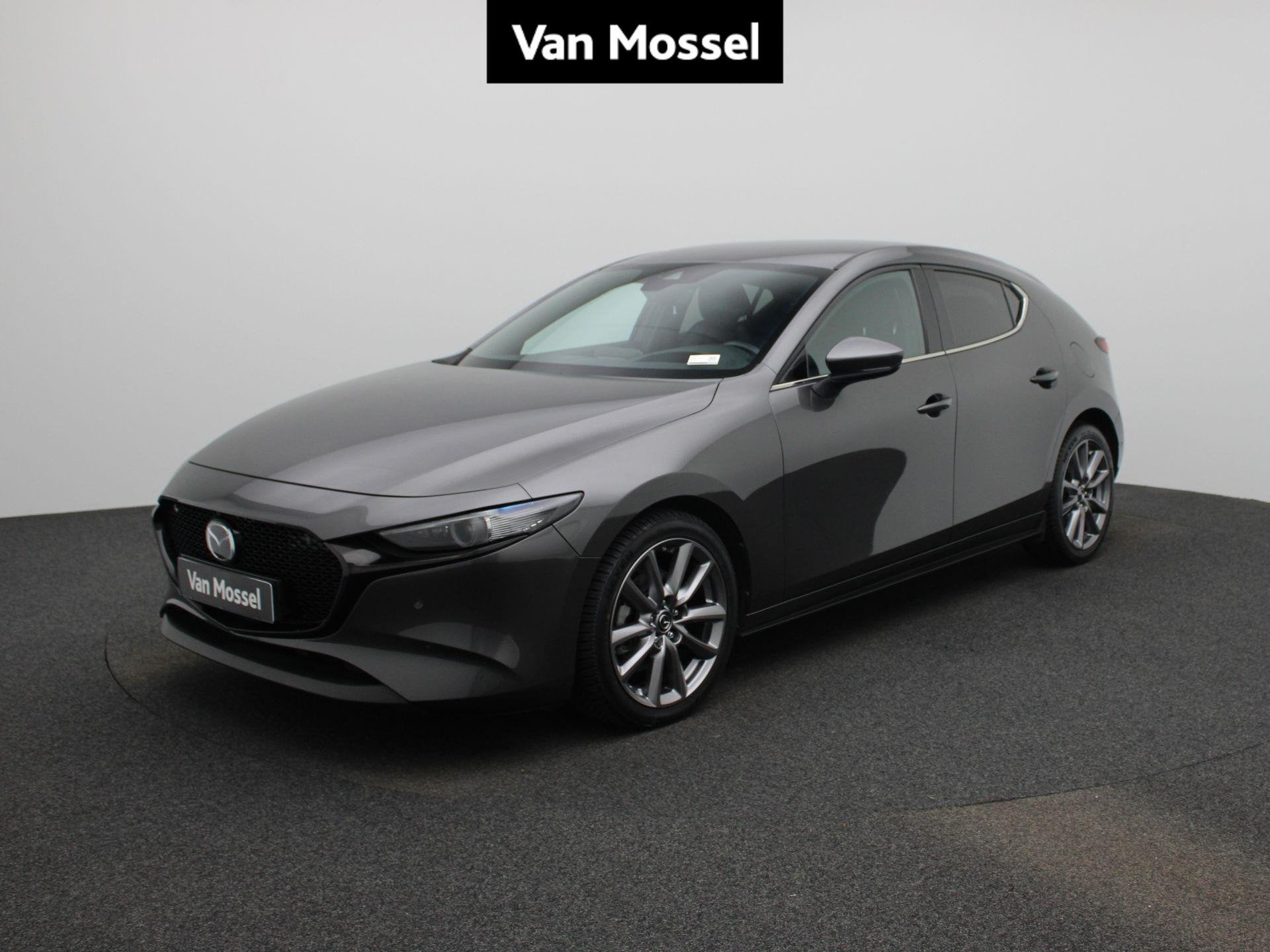 Mazda Mazda3 Hatchback 2.0 Skyactiv-G 90kW Skycruise LEDER |, Auto's, Gebruikt, 4 cilinders, Bedrijf, https://public.car-pass.be/vhr/f66920b5-5a69-48a8-950e-cf0679194011