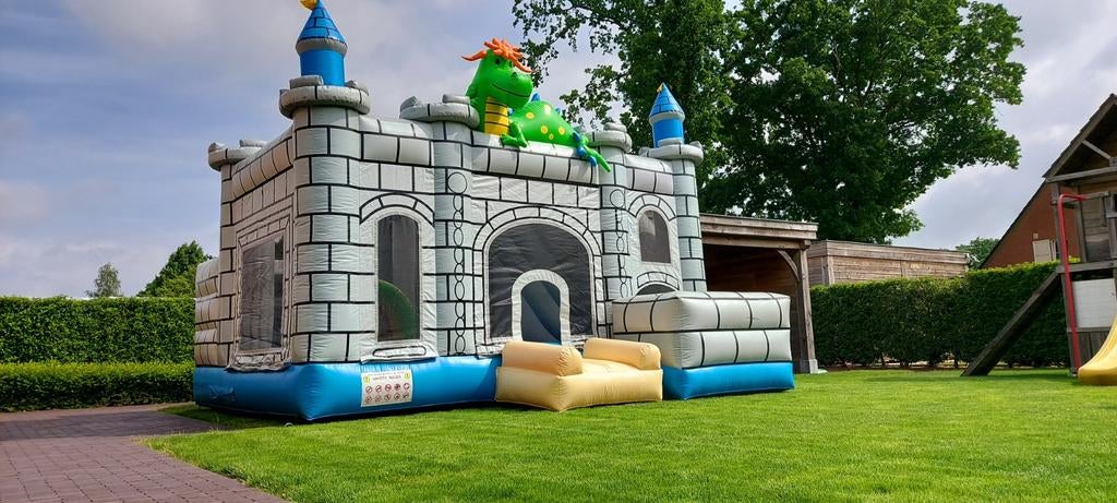 Springkasteel multiplay Drakenkasteel, Hobby en Vrije tijd, Ophalen