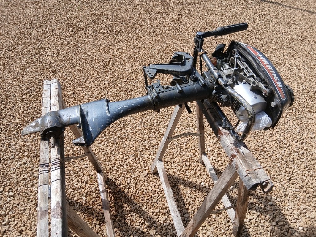 Moteur hors bord Mariner 3.5 CV 2 temps, Enlèvement, Utilisé, Moteur hors-bord, Moins de 5 ch