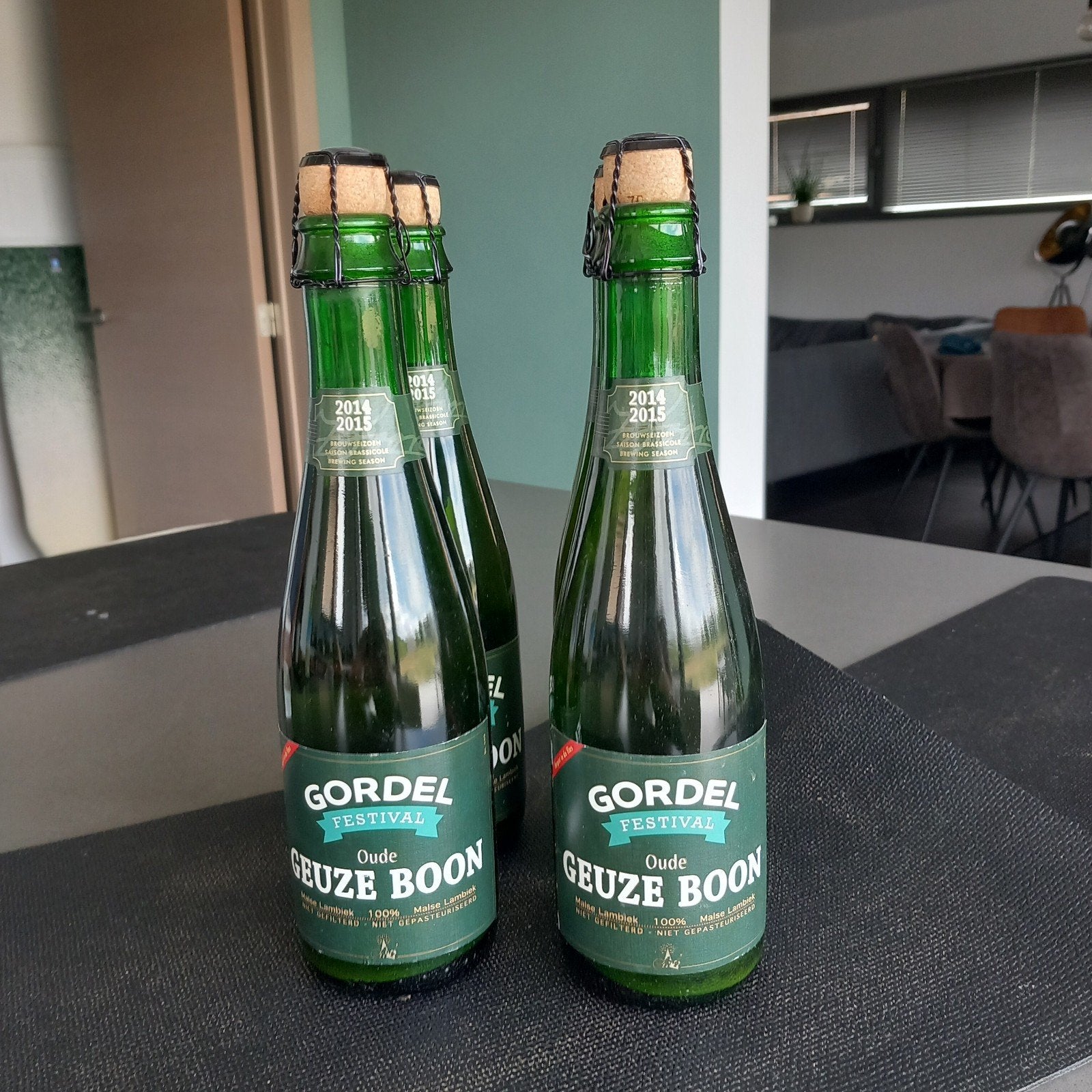 Geuze Boon Gordel Festival 2014-2015, Collections, Enlèvement