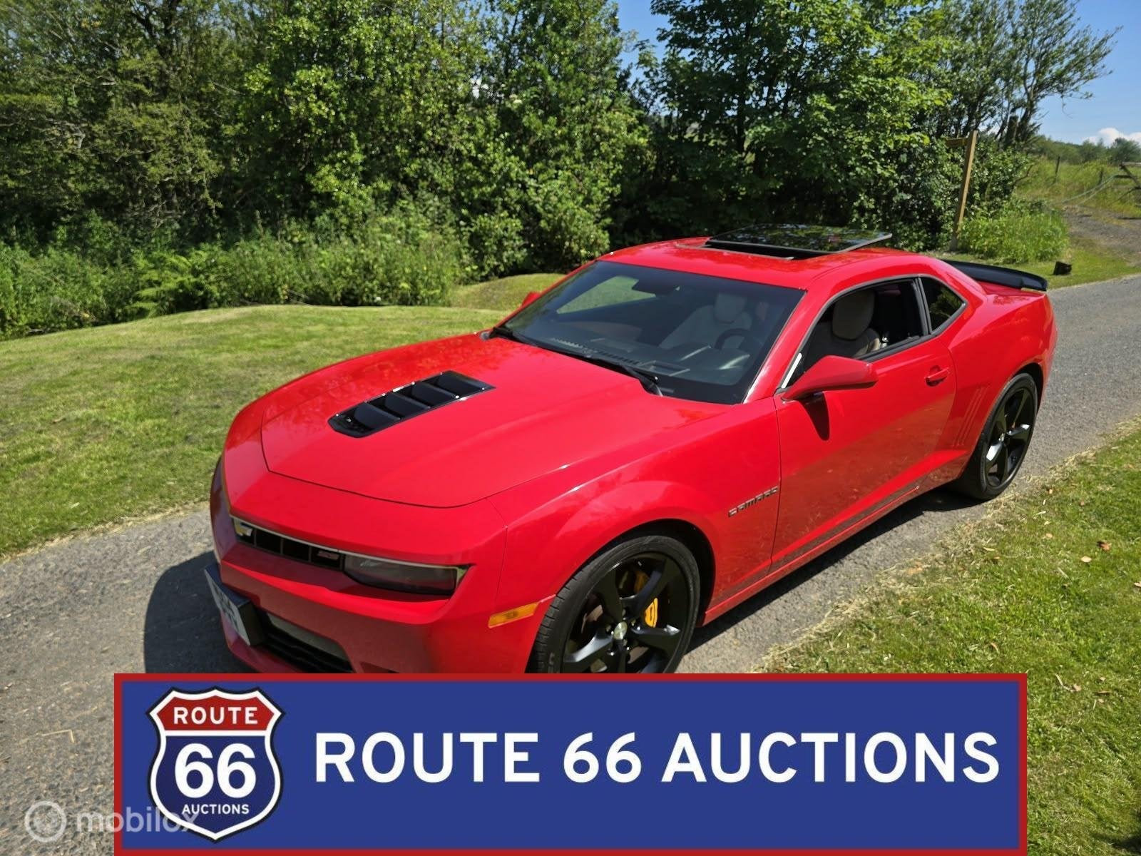 Chevrolet Camaro 2SS | 2014 | Route 66 Auctions, Auto's, Gebruikt, Camaro, Zwart, Bedrijf