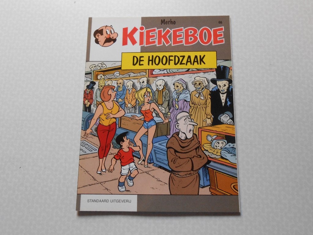 kiekeboe 66 De hoofdzaak 1995 1 ste druk., Eén stripboek, Merho, Nieuw, Ophalen of Verzenden