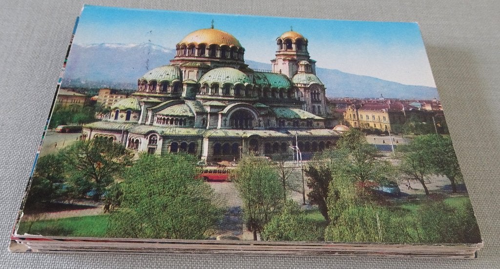 28 POSTKAARTEN VAN BULGARIJE, Envoi, Affranchie, Europe autre