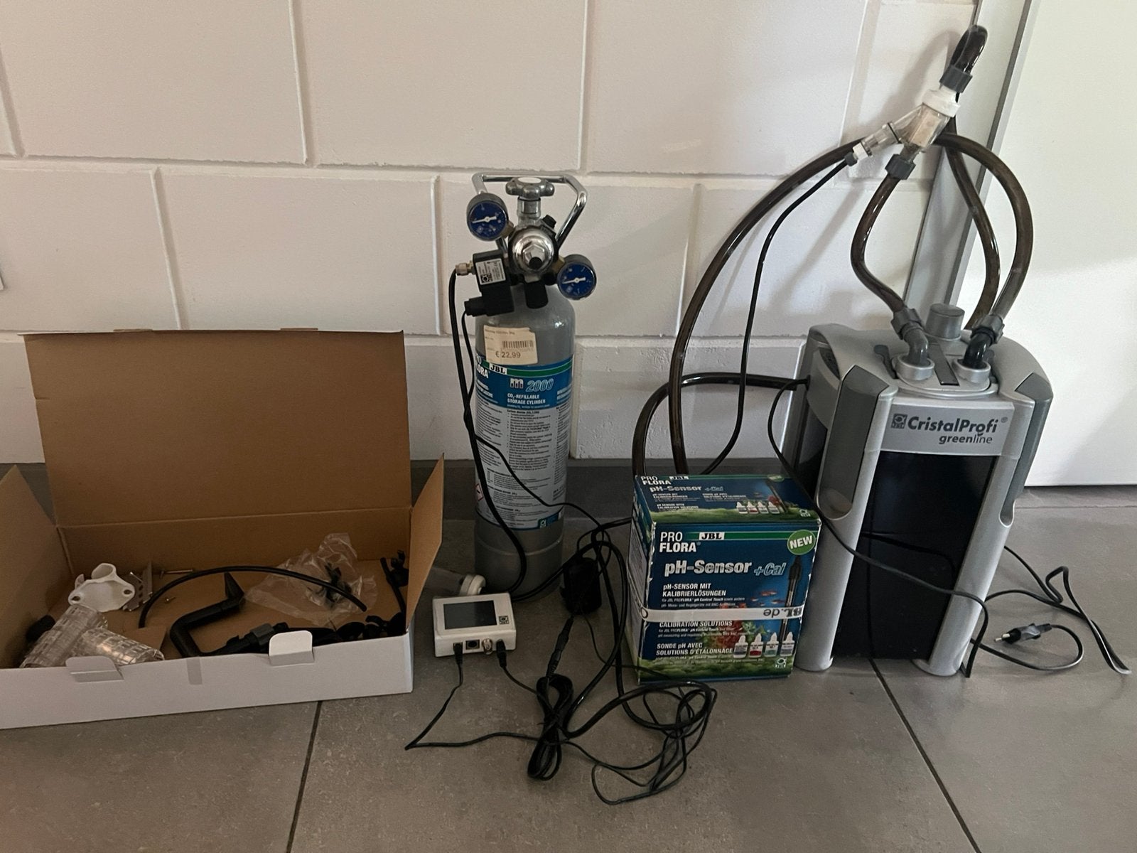 Aquarium toebehoren, Dieren en Toebehoren, Ophalen, Gebruikt, CO₂-systeem, JBL