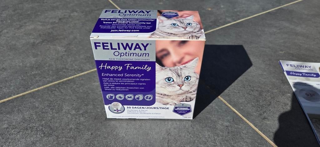Kit de démarrage Feliway Optimum pour 30 jours, Enlèvement ou Envoi