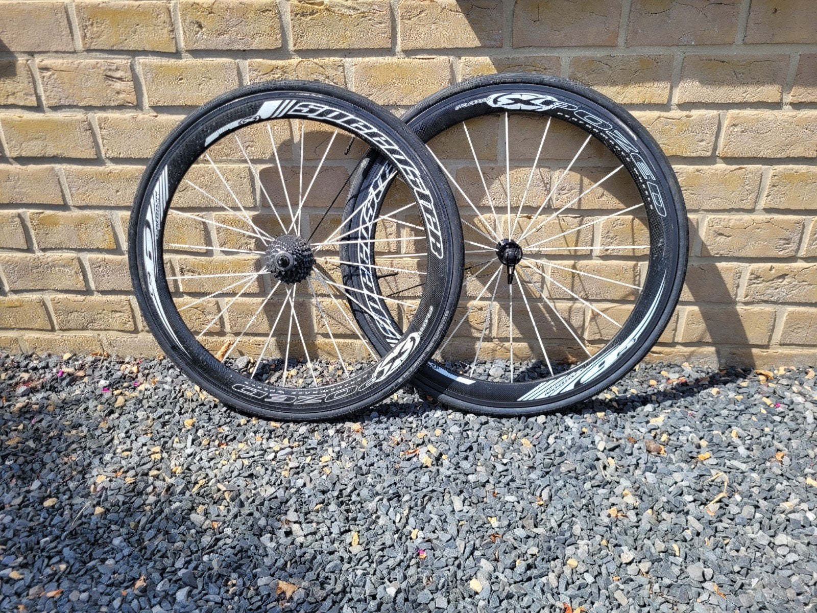 Roues en carbone Farsports C6, Farsports, Comme neuf, Enlèvement, Carbone