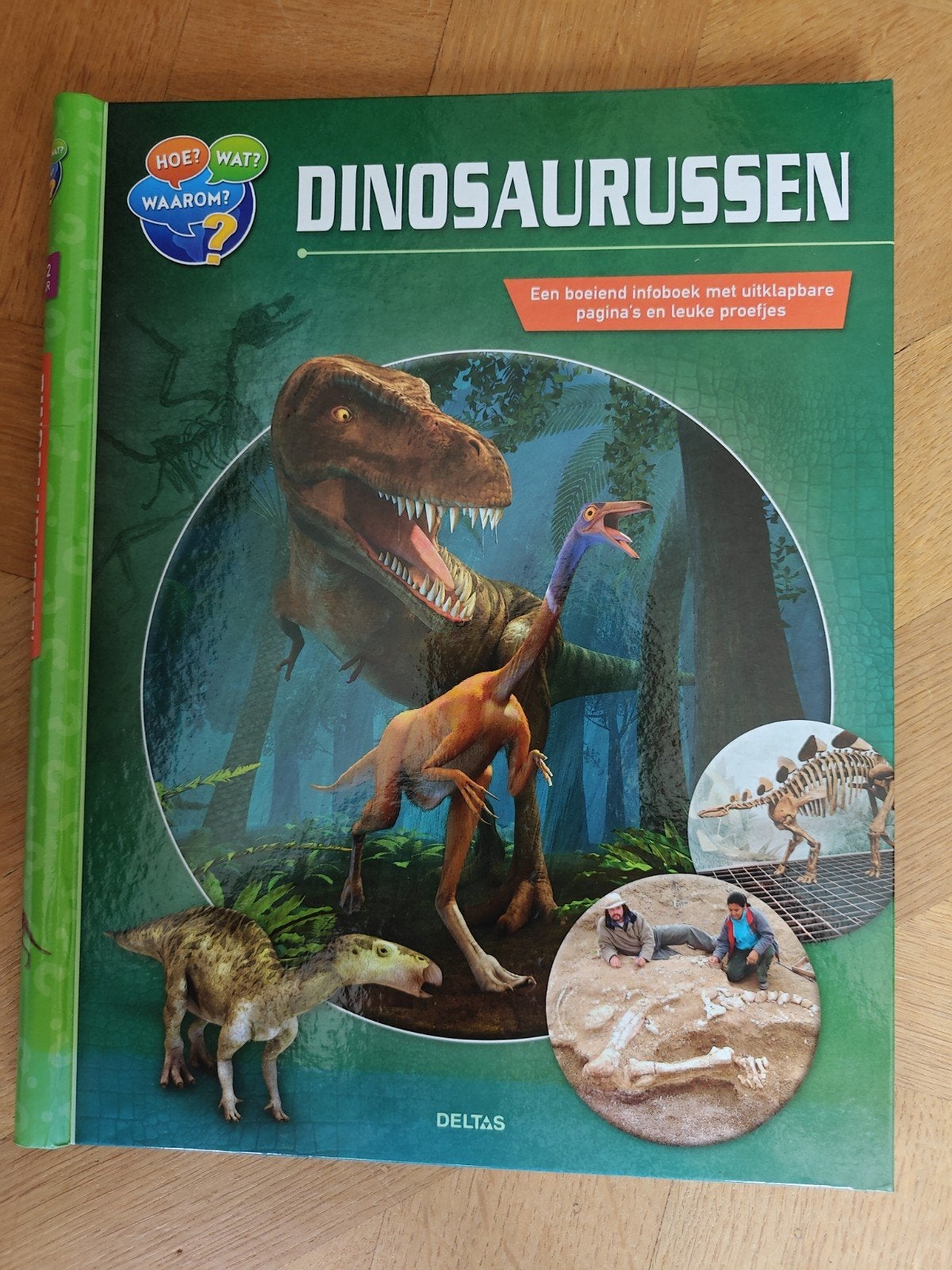 Dinosaurus boek, Ophalen