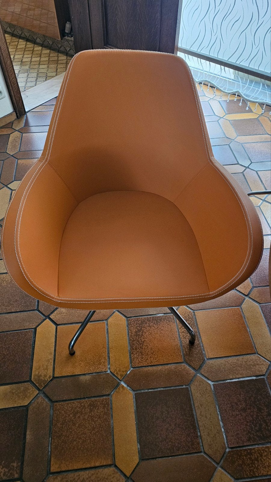 6 nouveaux sièges baquets orange., Enlèvement