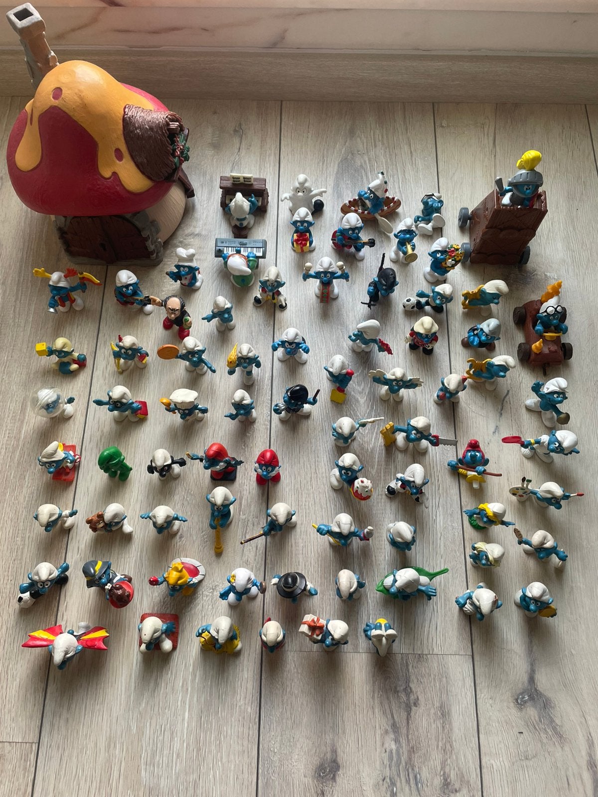 Smurfen collectie, Verzamelen, Verzenden, Gebruikt