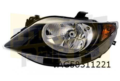 Seat Ibiza (5/08-4/12) Koplamp Links (enkele parabool) Origi, -, Verzenden, -, Nieuw