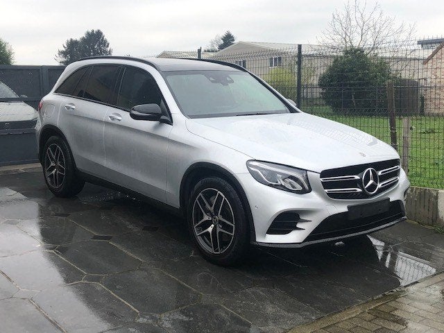 Mercedes Glc 220d * Pack AMG * Seulement 11964 km ! ! !, Autos, Cuir, Argent ou Gris, Achat, Euro 6